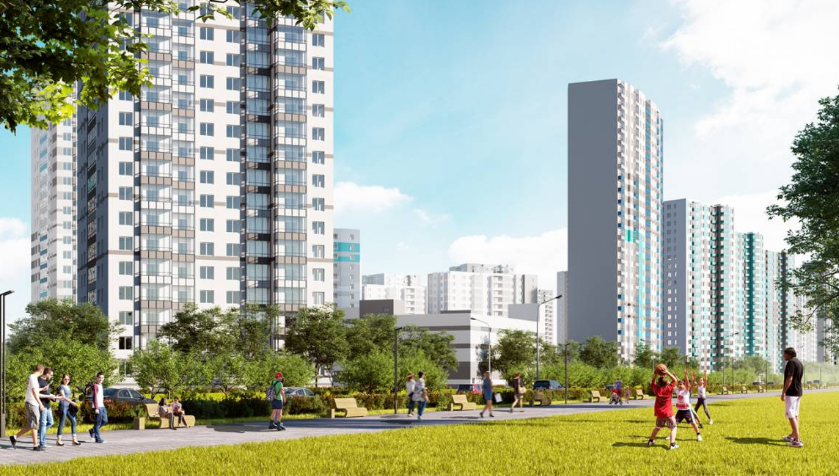 Новая Охта. На речке