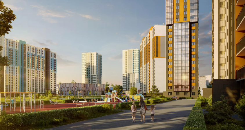 Цветной город