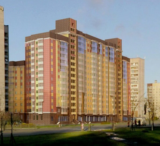 Дом-Мегалит у парка им. Есенина