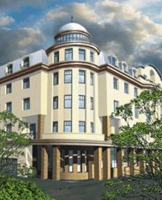 Дом с мансардой